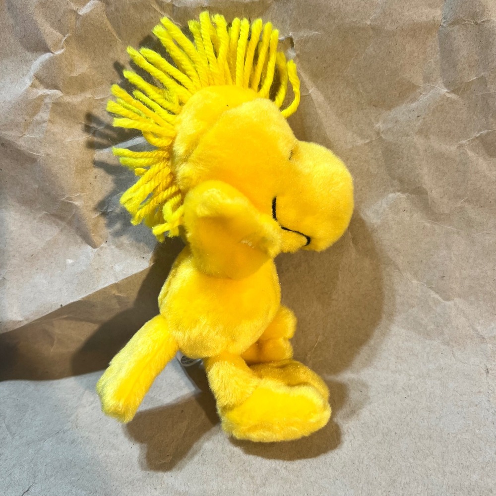 Aurora Small Woodstock‎ Plush Yellow Peanuts Bird Yarn Mohawk 2024